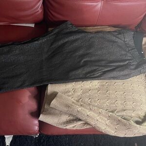 Pants sweater fit..together or separately